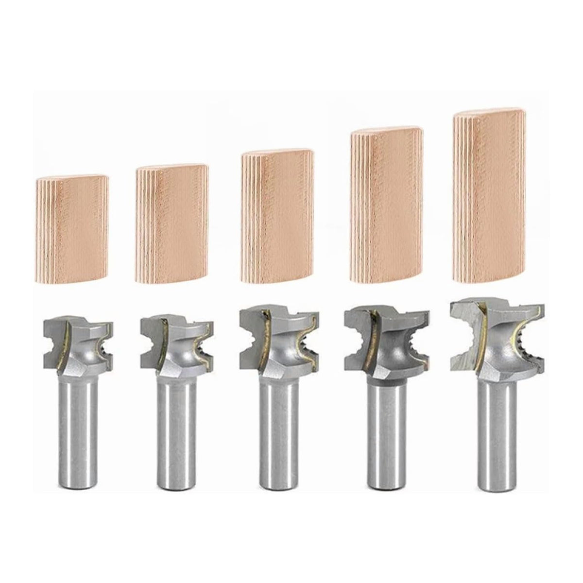 Router Bits for Festool DF500 Domino Tenons, 5Pcs – FindBuyTool