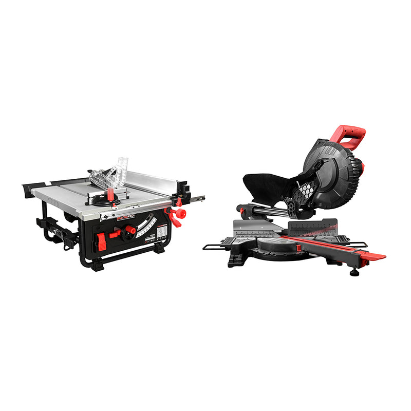 FindBuyTool FS255 10" Table Saw + FM255 10" Miter Saw - Combo - FindBuyTool