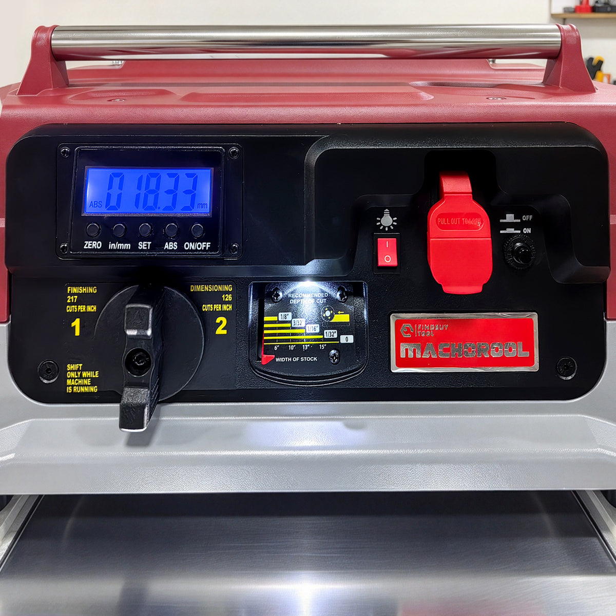 [Pre-order]Machorool® 15" Thickness Planer with Helical Cutterhead -  FB152H