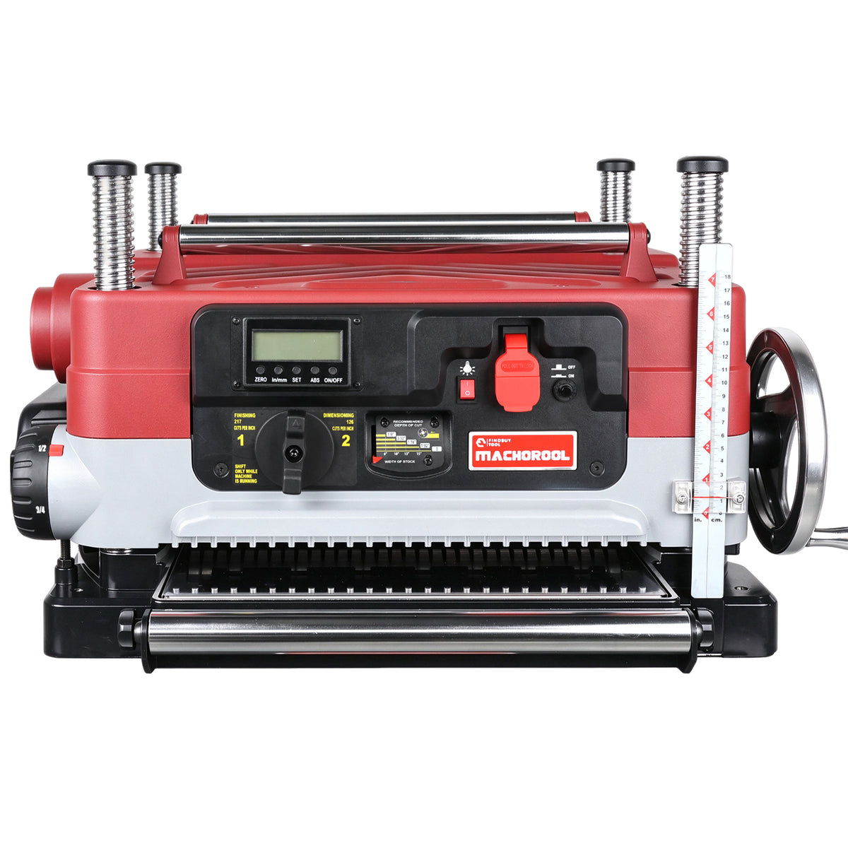 [Pre-order]Machorool® 15" Thickness Planer with Helical Cutterhead -  FB152H