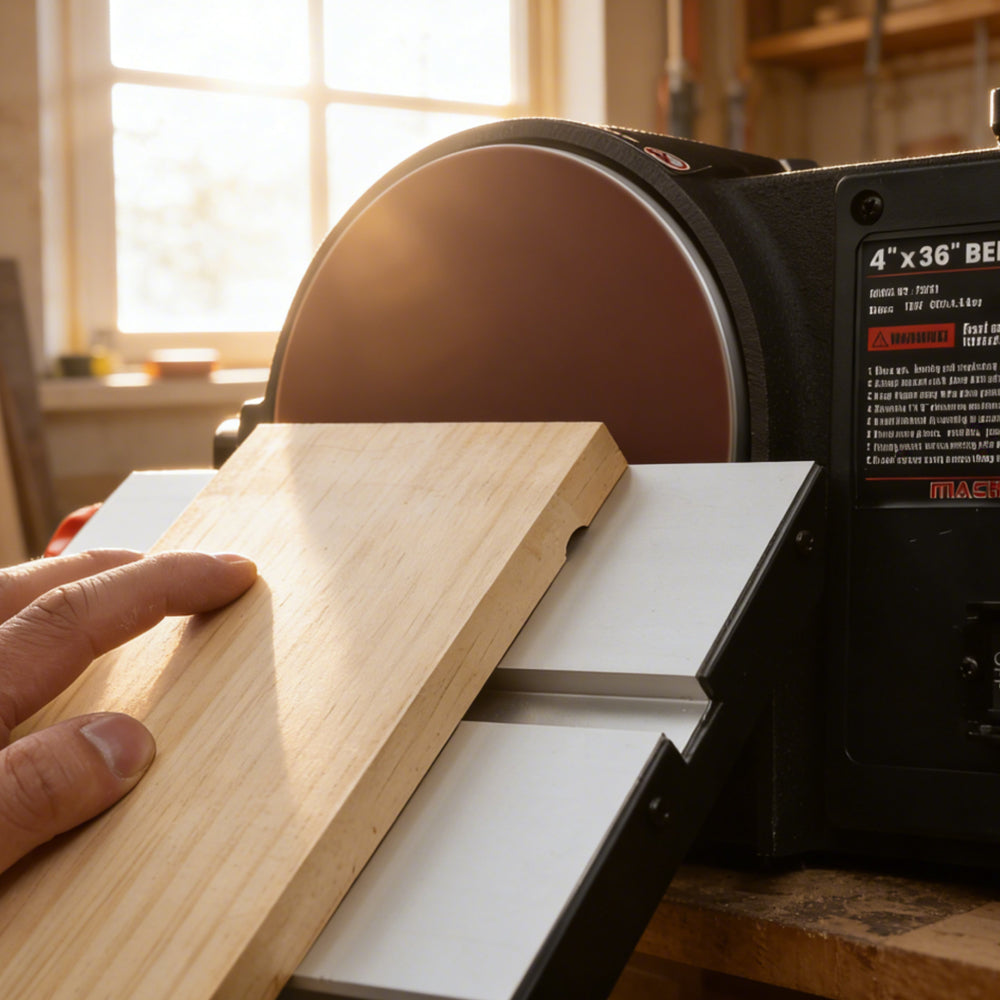 Machorool® 4"x36" Belt & 6” Disc Sander