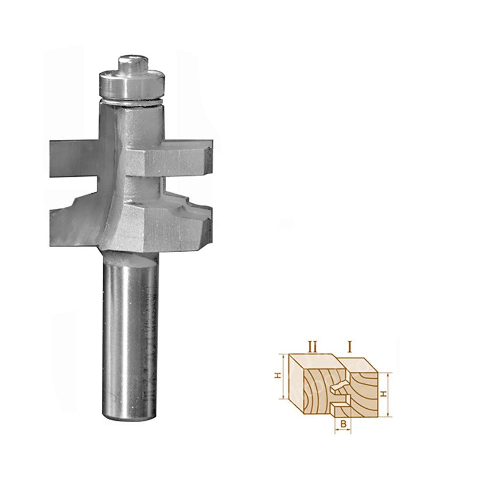 2 Bit Di Guida E Stile Router Bit Set Per Porte In Vetro- -1/2 - Foto 6