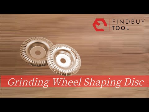 Disco de modelagem da roda de moagem para escultura e modelagem de madeira