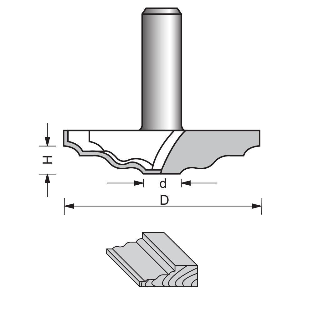 Raised Panel Router Bit-1945 – FindBuyTool