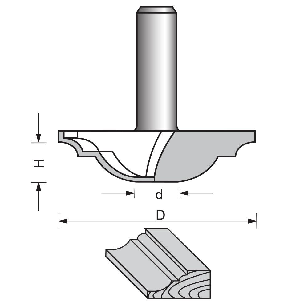 Raised Panel Router Bit-1947 – FindBuyTool