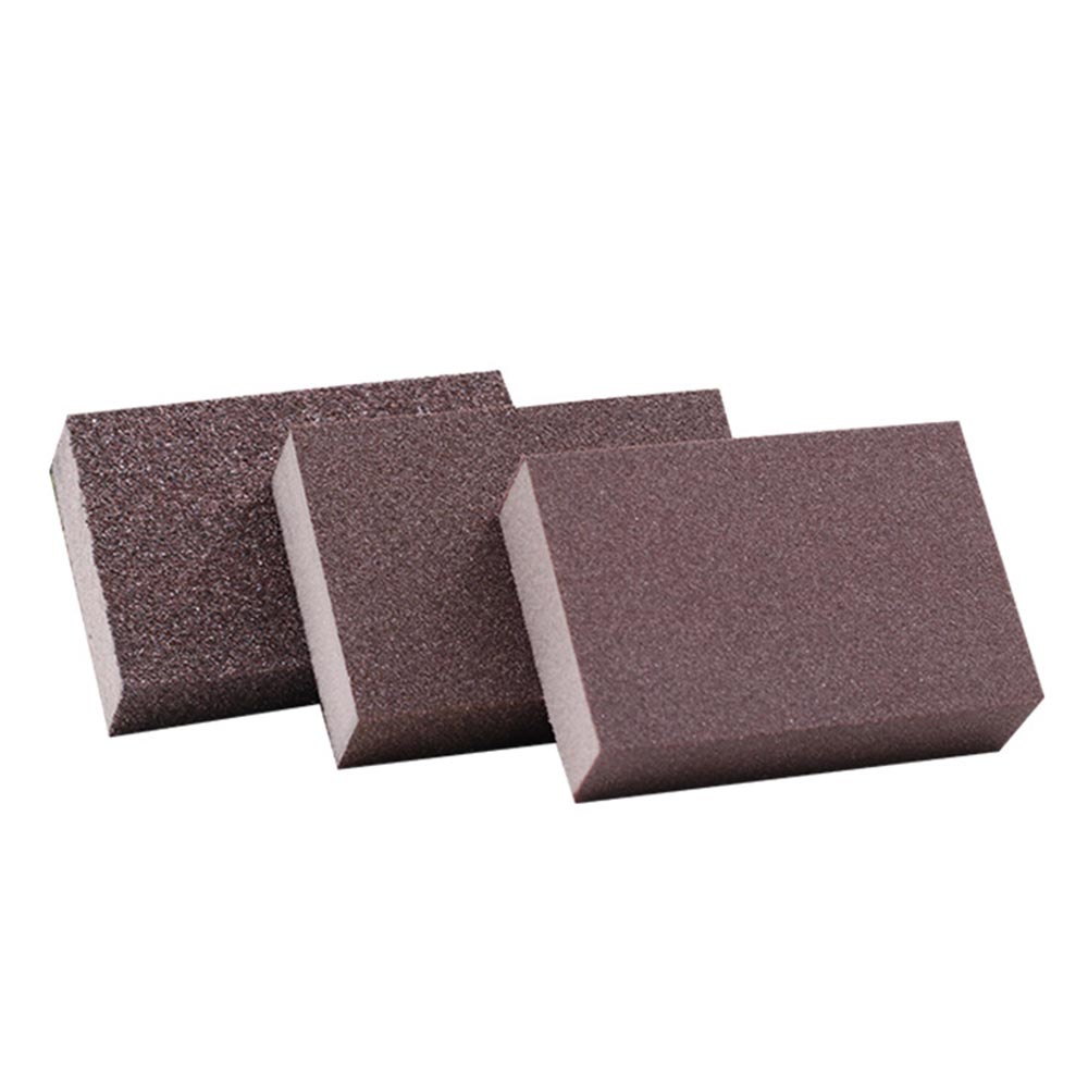 Bloque de esponja de lijado para metal de paneles de yeso de madera, paquete de 10 piezas
