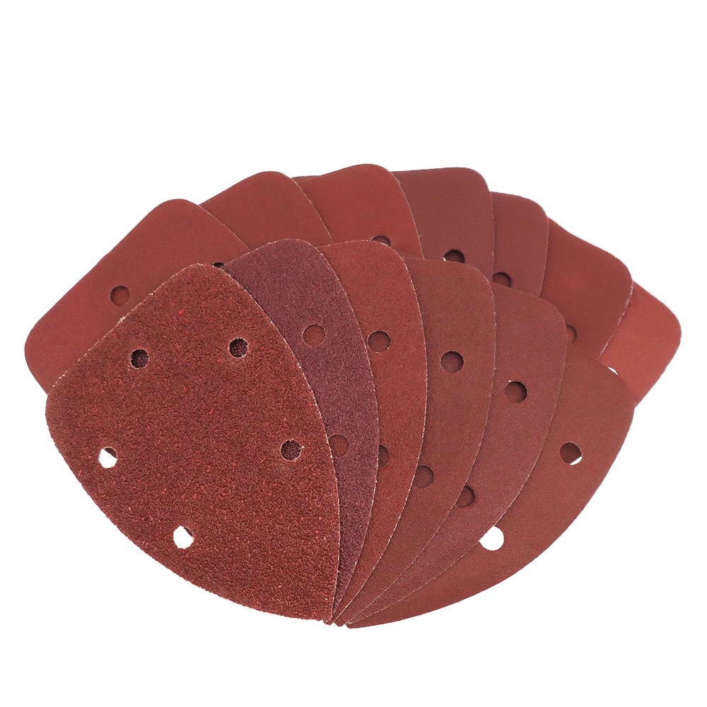 Sandpaper Pad Fit for Mouse(140x98mm) 5 Hole 100Pcs Pack