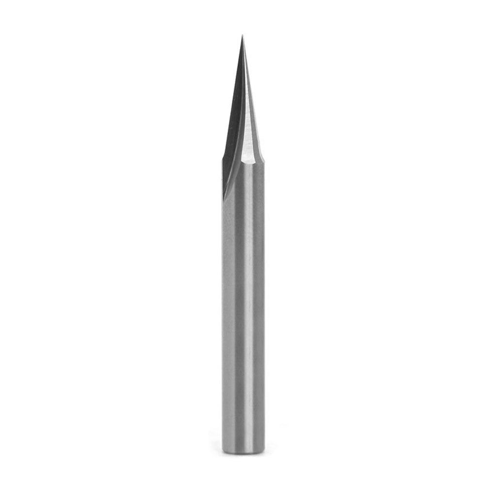 Fraise V-Groove (Rainure En V) Pour CNC/Gravure - Diamètre 15mm, Queue 6mm, Pour Bois/Acrylique
