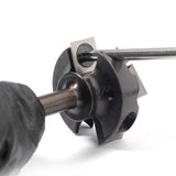 Spoilboard Surfacing Router Bit 2+2 Flutes 1/4" Shank with Carbide Insert - FindBuyTool