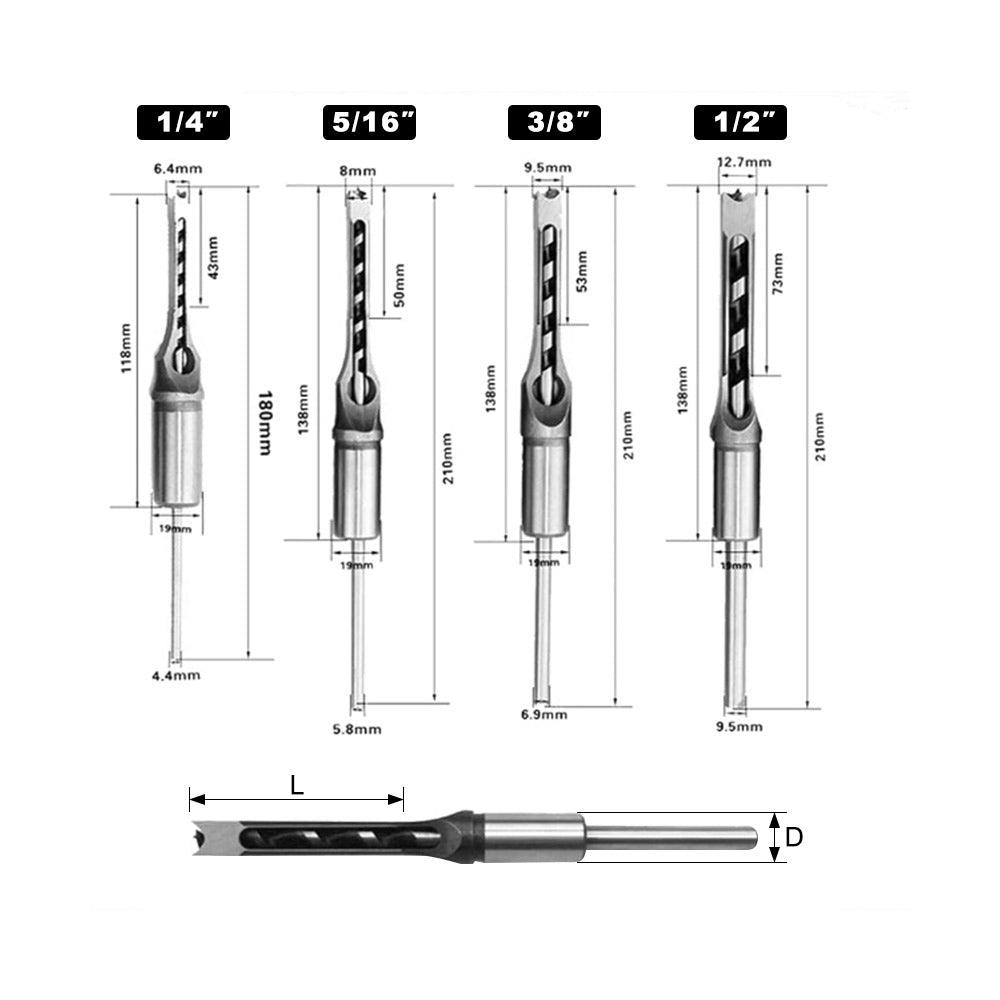 Square Bit Dimensions Square Drill Bit – FindBuyTool