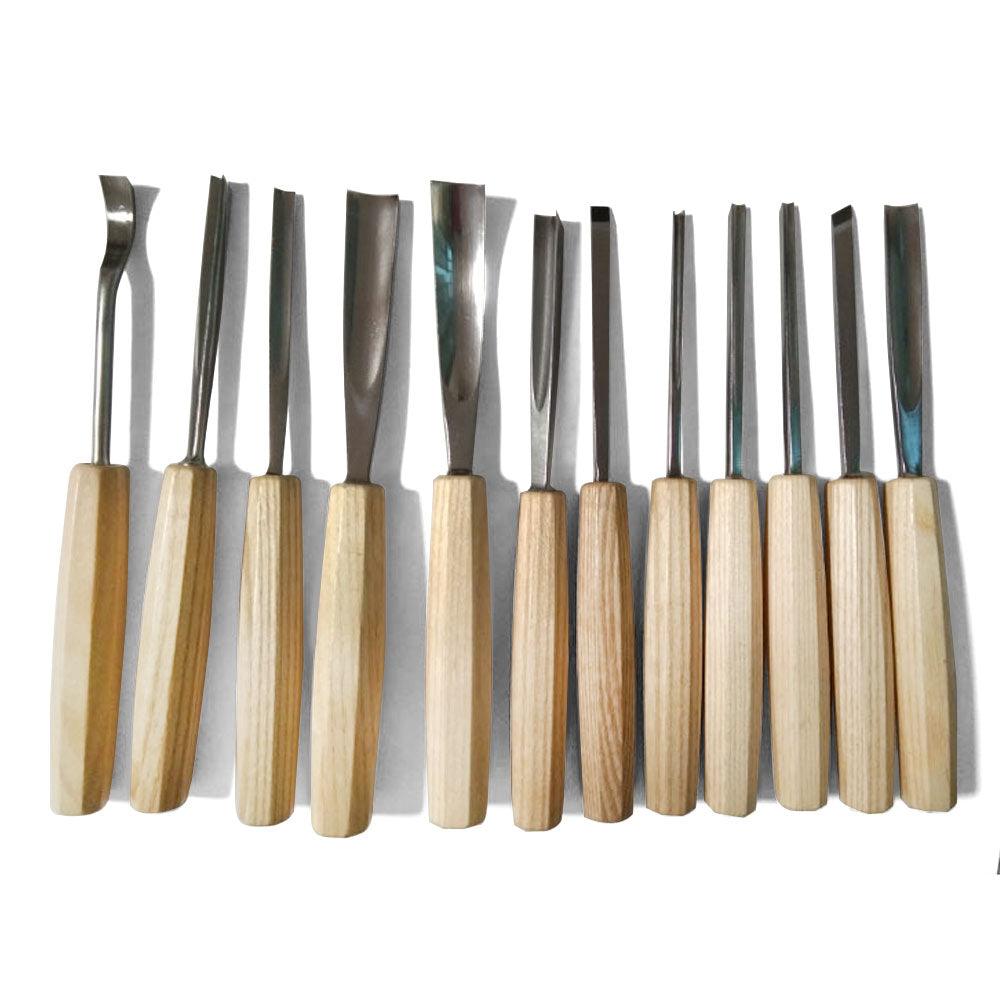 Wood Carving Tool Hand Chisel Set 12 Pcs