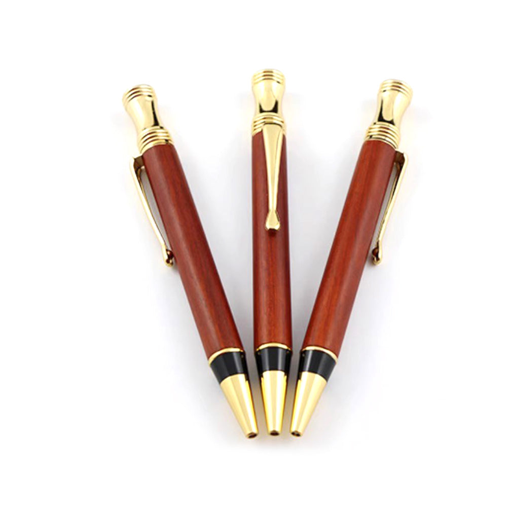 Kit de stylo à bille à talon de bois