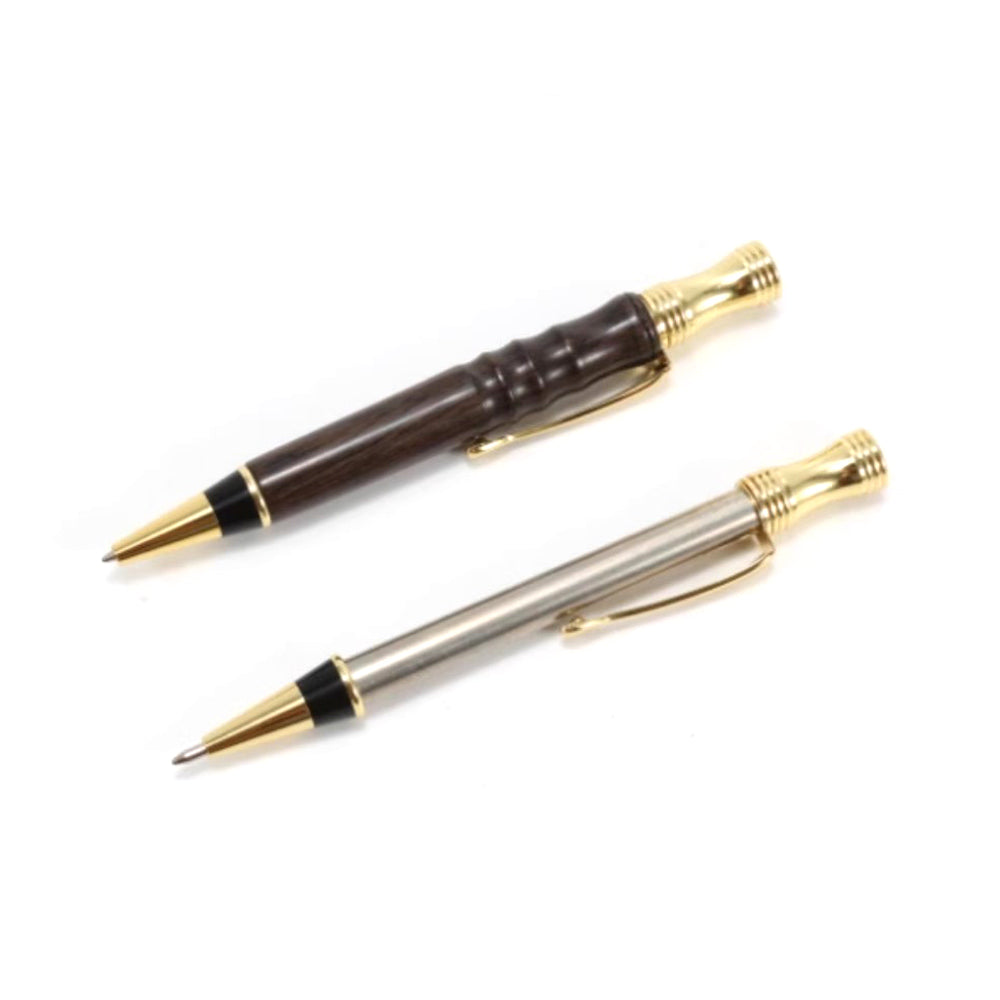 Kit de stylo à bille à talon de bois