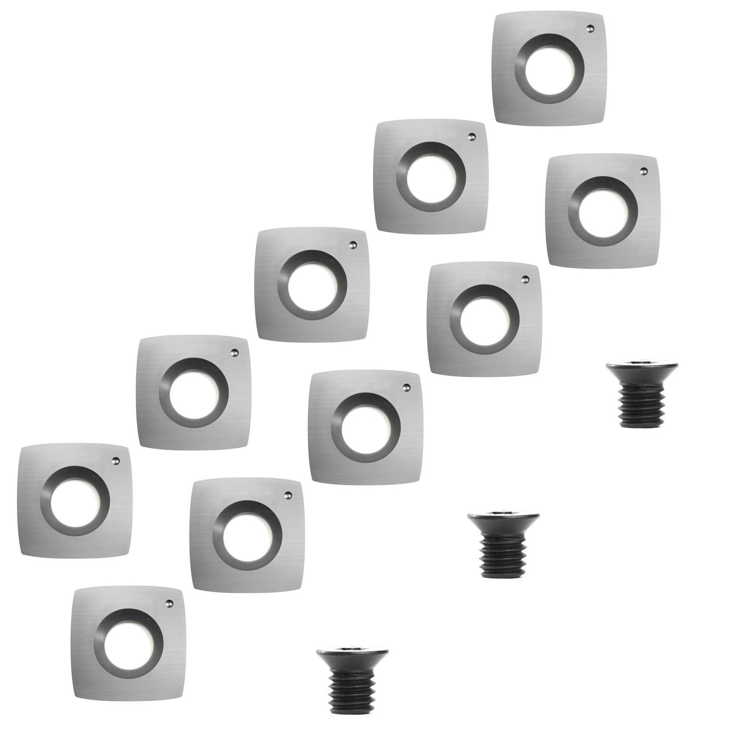 FindBuytool Carbure Wood Turning Insert Cutter 15 X 15 X 2 5 Mm 30 findbuytool-carbure-wood-turning-insert-cutter-15-x-15-x-2-5-mm-30