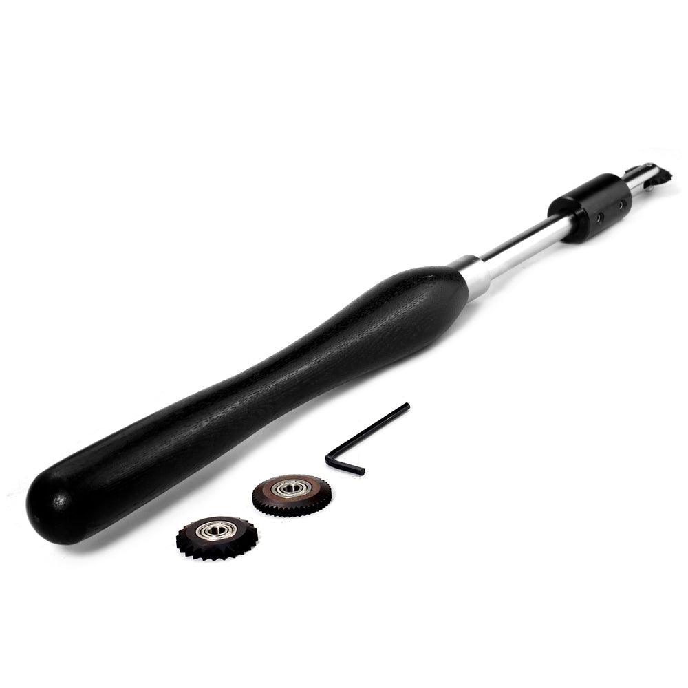 Woodturning Texturing Tool Spiraling System M2 Cryo HSS, 1-3/16"(30mm) Cutters Set - FindBuyTool