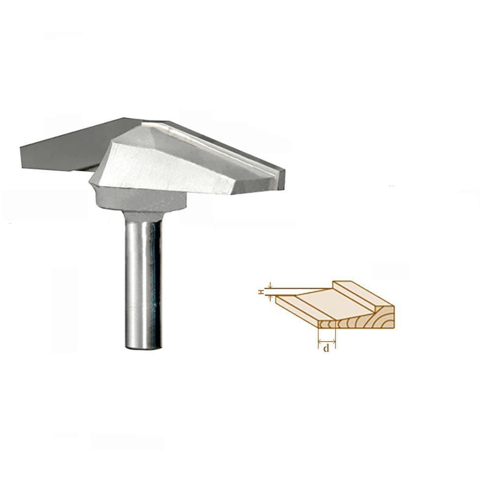 15 Degree Horse Nose Router Bit without Bearing FindBuyTool