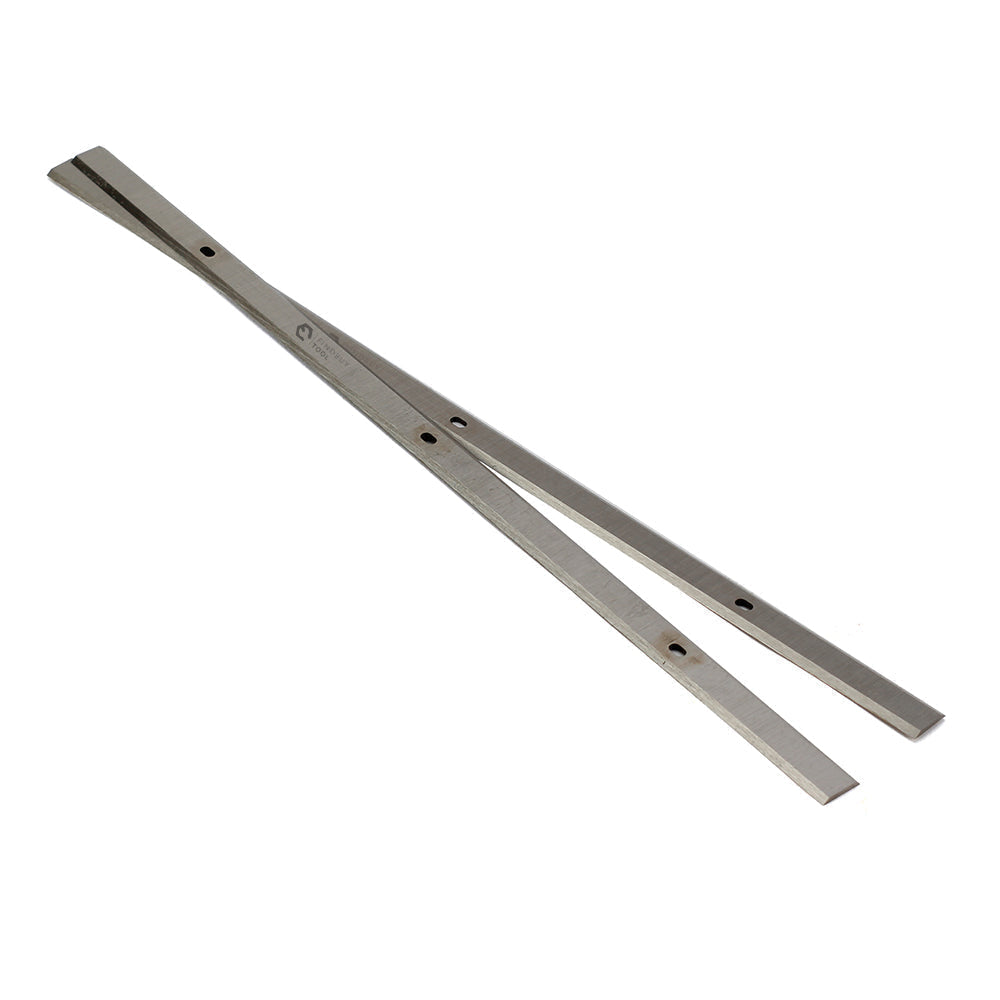 Plaintor de cuchillos HSS Planter HSS de 12.5 pulgadas para Porter Cable PC305TP Canter, conjunto de 2