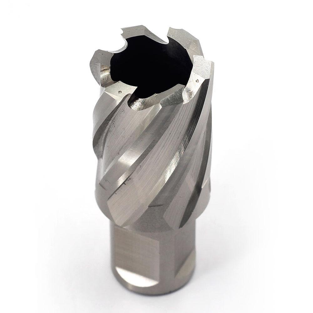 MAGDRILL 3/4 X 1 Inch HSS Annular Cutter – 19.05mm X 25.4mm Weldon Shank Broach Cutter For Magnetic Drills