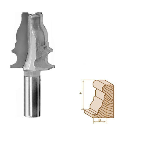 Architectural Molding Router Bit-1106 - FindBuyTool