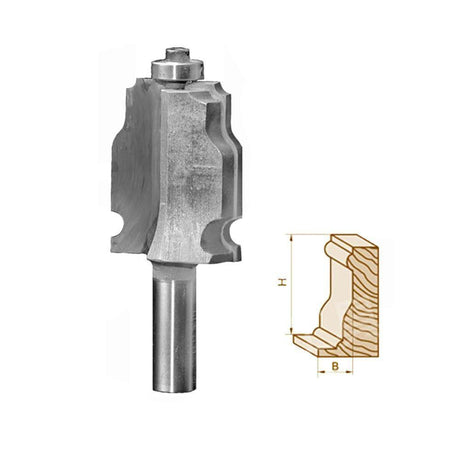 Architectural Molding Router Bit-1116 - FindBuyTool