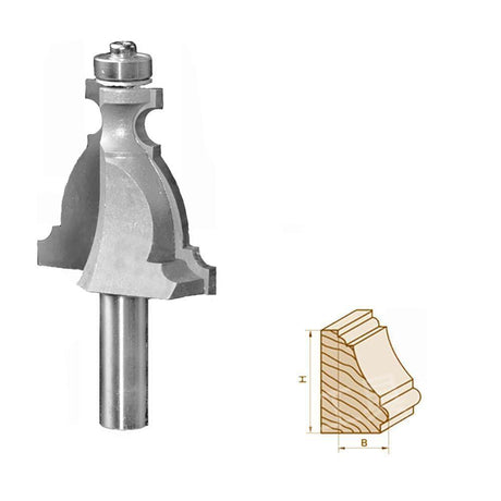 Architectural Molding Router Bit-1117 - FindBuyTool
