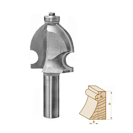 Architectural Molding Router Bit-1126 - FindBuyTool