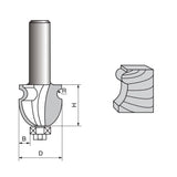 Architectural Molding Router Bit-1126 - FindBuyTool