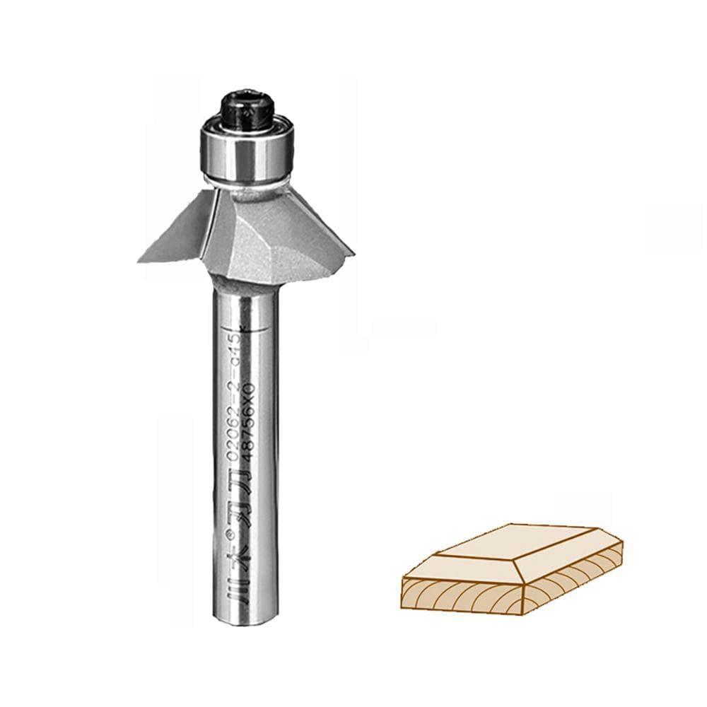 Bevel Trim Router Bit-2 Flutes – FindBuyTool