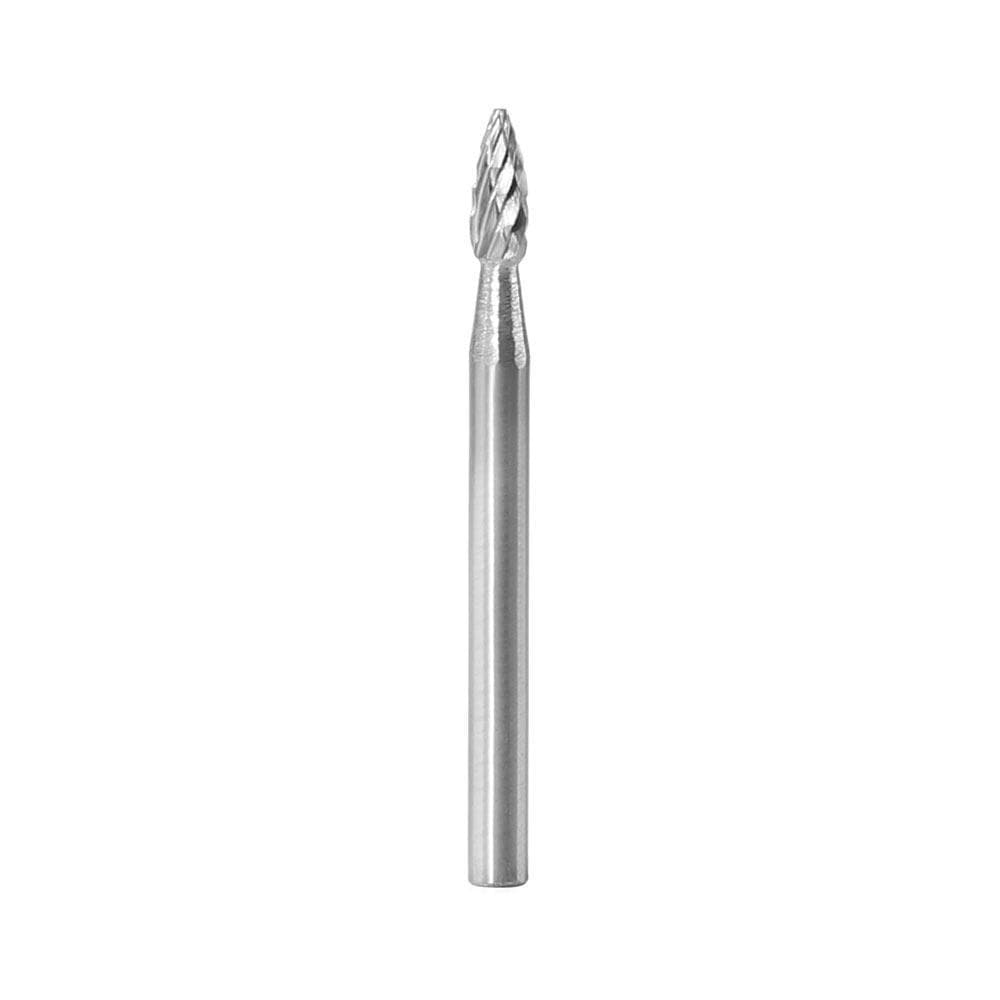 Carbide Cutter Flame Shape H0316(SH-41), 3mm(1/8in.) Shank-1