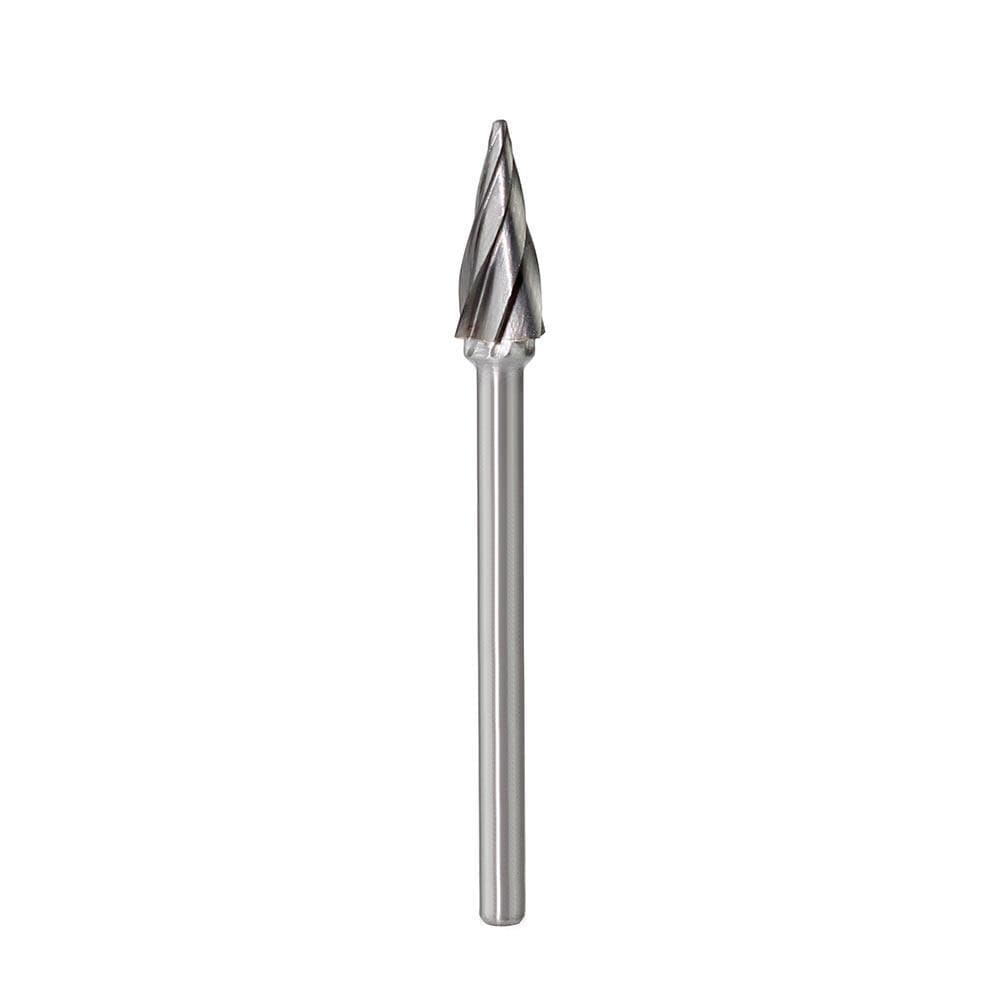 Carbide Cutter Cone Pointed Shape M0613NF(SM-53NF), 3mm(1/8in.) Shank-1