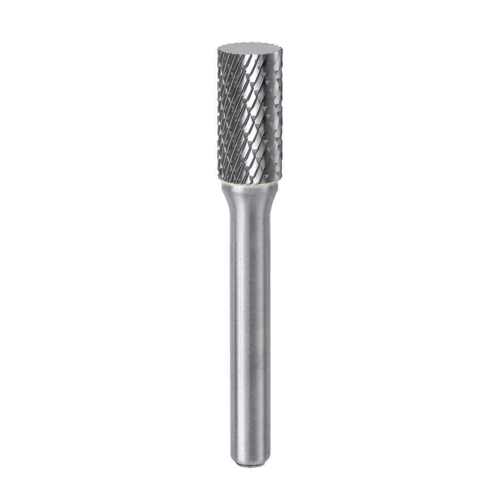 Carbide Burr SA 3 Cylindrical Plan End OMNI Range Head D 3 8 x 3 4L 1 4 Shank 2 1 2 Inch Full Length
