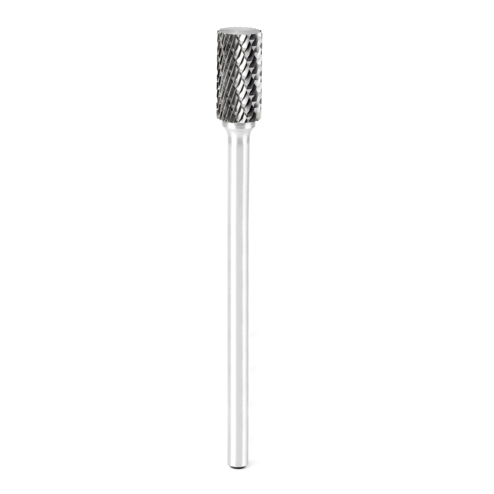 Carbide Burr SA 5L4 Cylindrical Plan End OMNI Range Head D 1 2 x 1 4 Shank 4 Inch Full Length