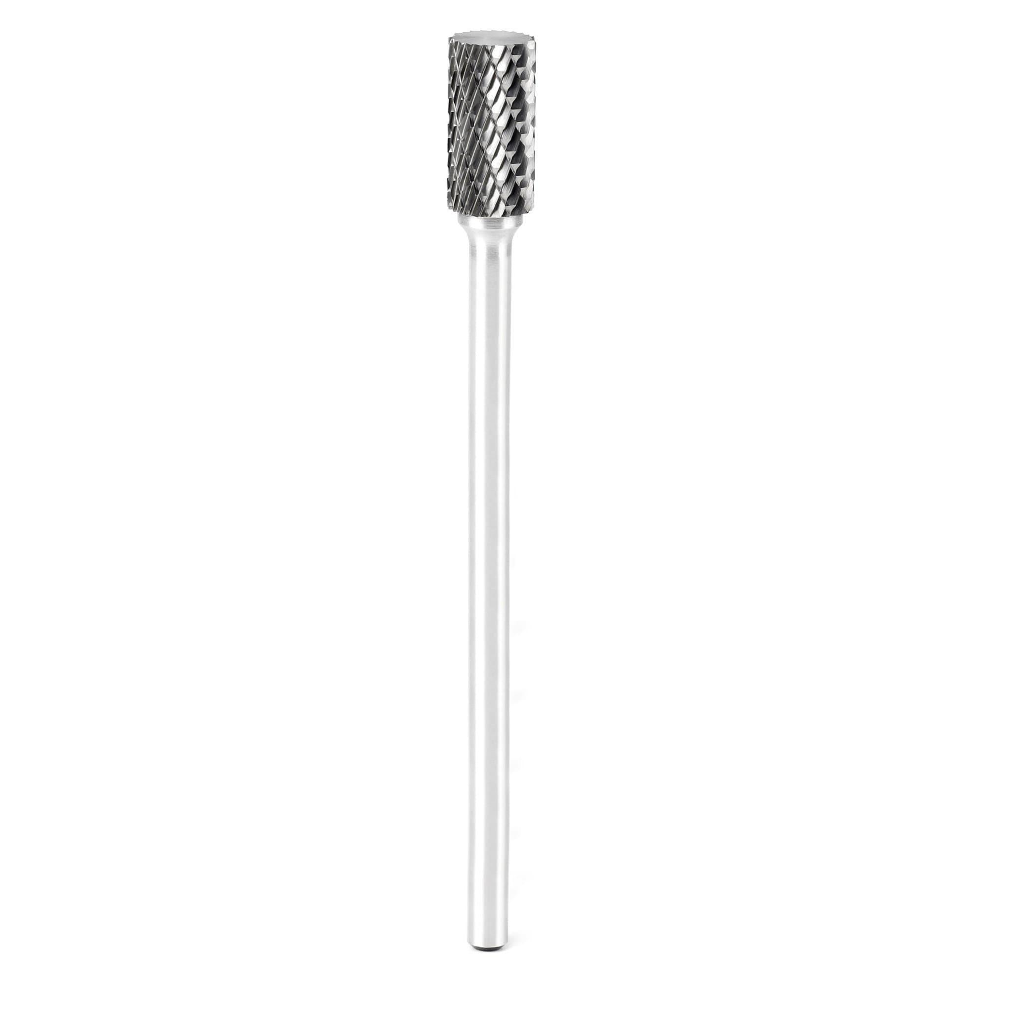 Carbide Burr SA 5L6 Cylindrical Plan End OMNI Range Head D 1 2 x 1 4 Shank 7 Inch Full Length
