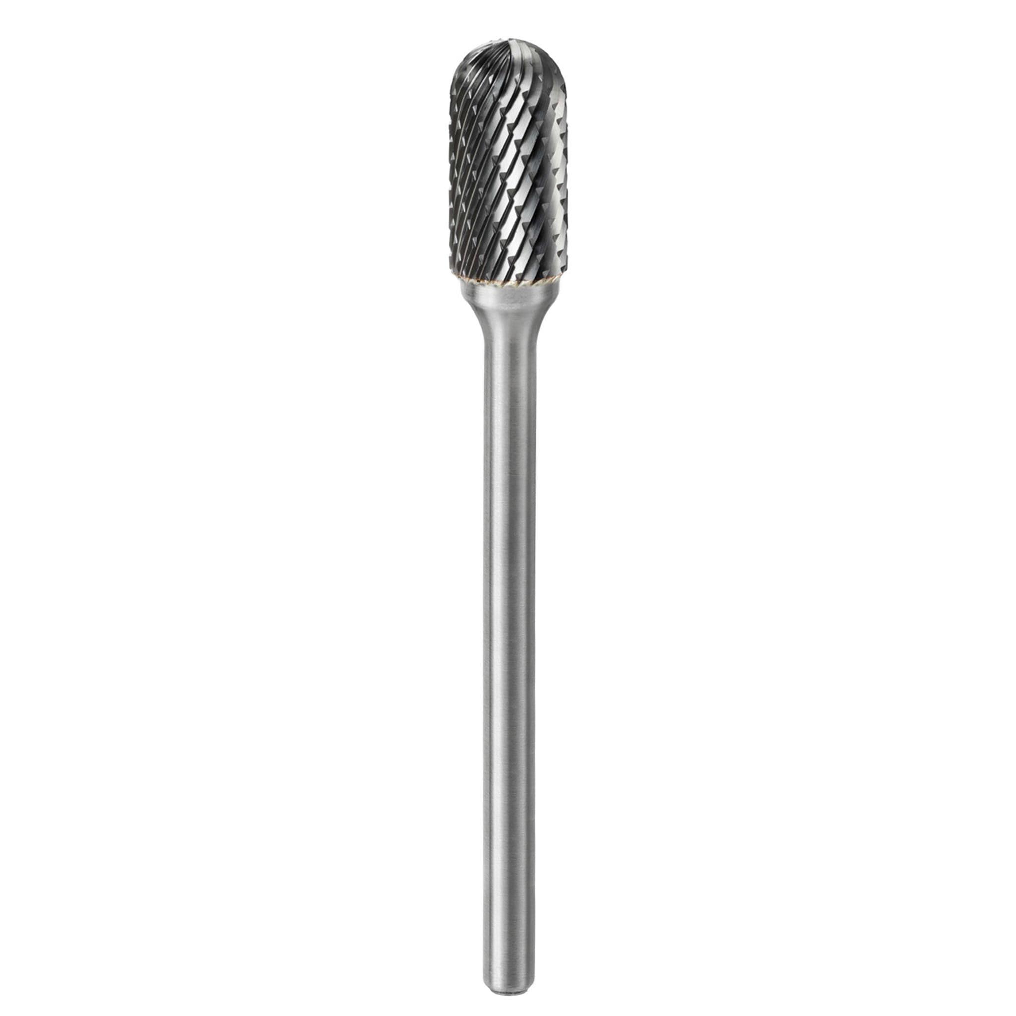 Carbide Burr SC 5L4 Cylindrical Ball Nose OMNI Range Head D 1 2 x 1 4 Shank 5 Inch Full Length