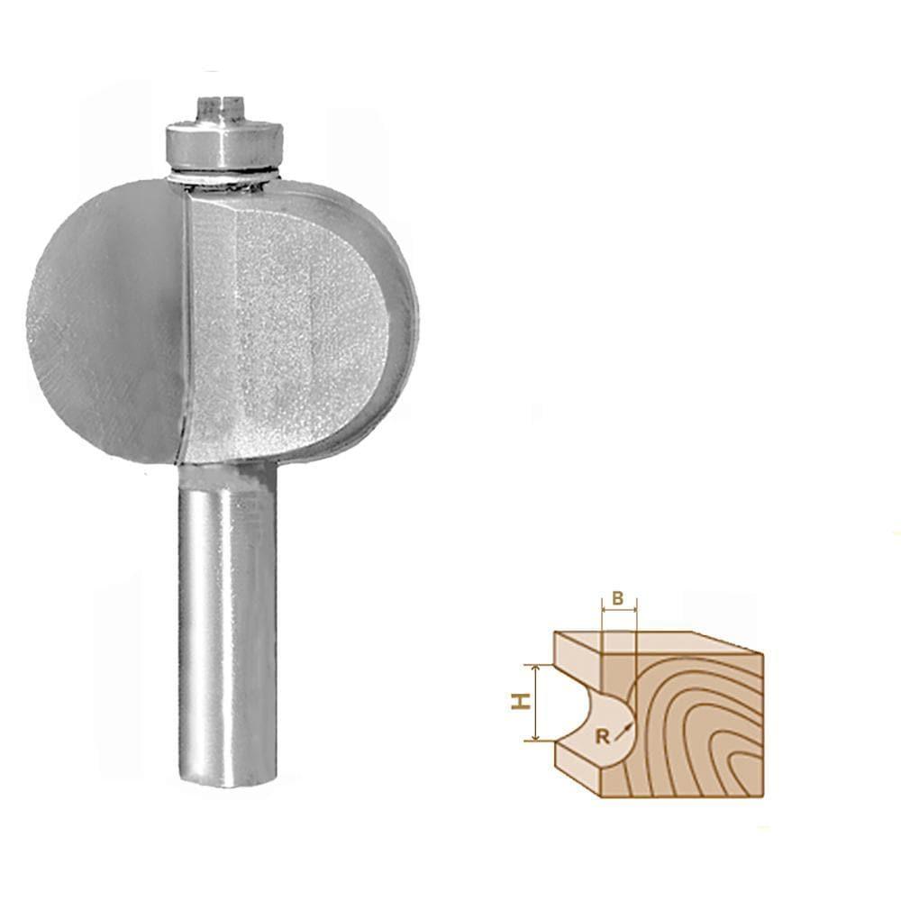 Door Lip & Finger/Drawer Pull Router bit-Concave B – FindBuyTool