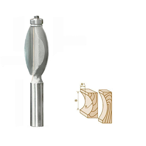 Door Lip & Finger/Drawer Pull Router bit-Core Box A – FindBuyTool