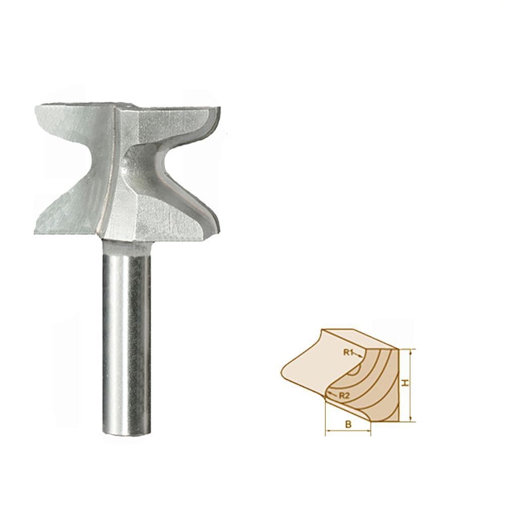 Labio de la puerta y punta de broche de dedo / cajón