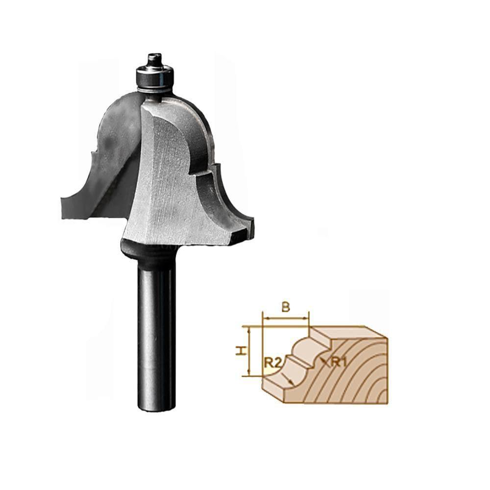 Double Roman Ogee Edging Router Bit – FindBuyTool