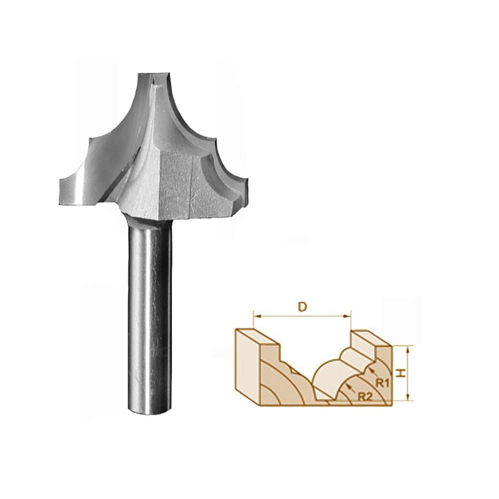 Double Round-Over Edging Router bit-0821M – FindBuyTool
