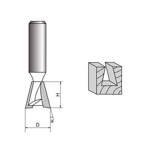 Dovetail Router Bit-2