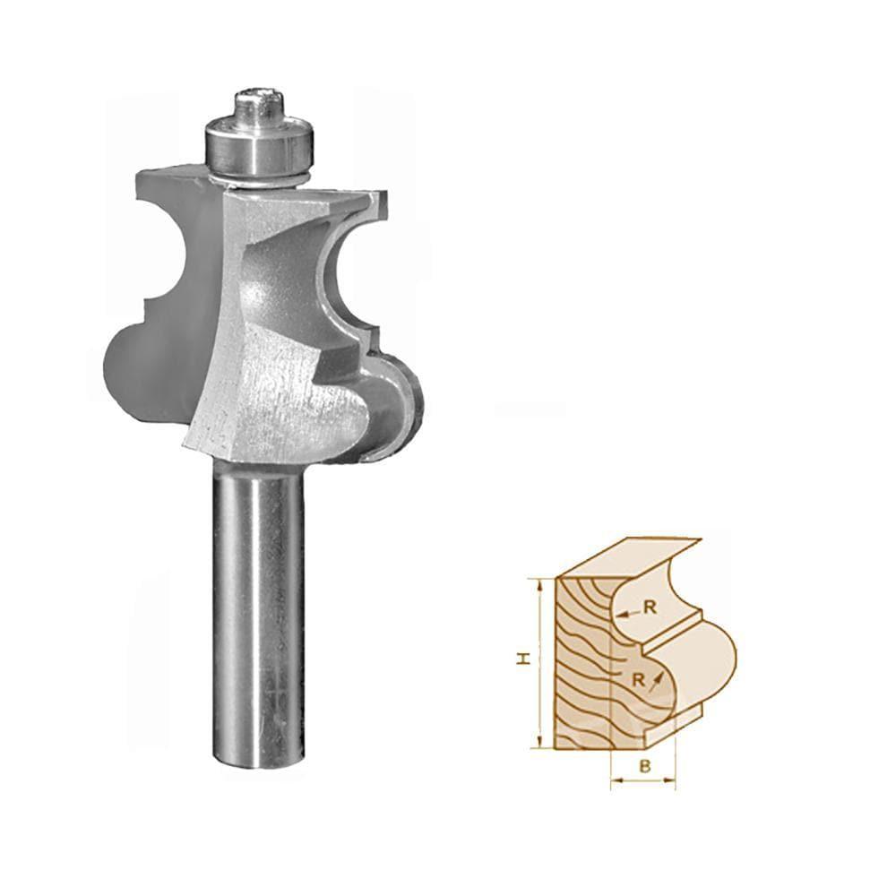 Flute & Bead Molding Router Bit – FindBuyTool