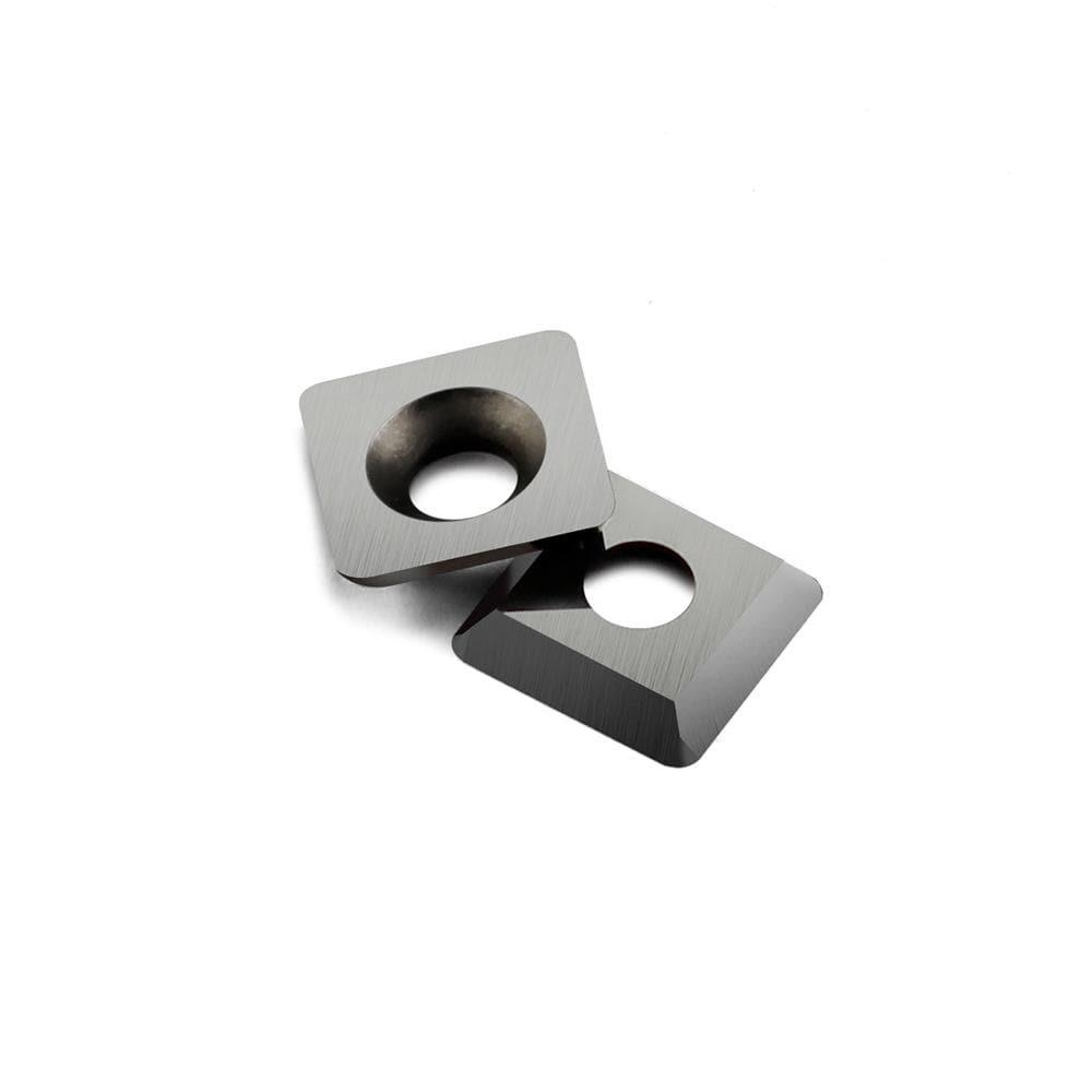 Woodturning Carbide Insert Cutter 10.5x10.5x2.0mm 35° 4R1 Square Shape