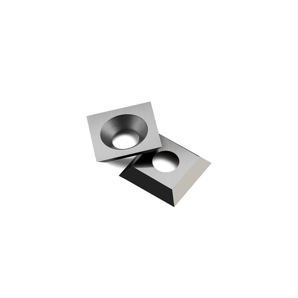 Woodturning Carbide Insert Cutter 10.5x10.5x2.0mm 35° Square Shape