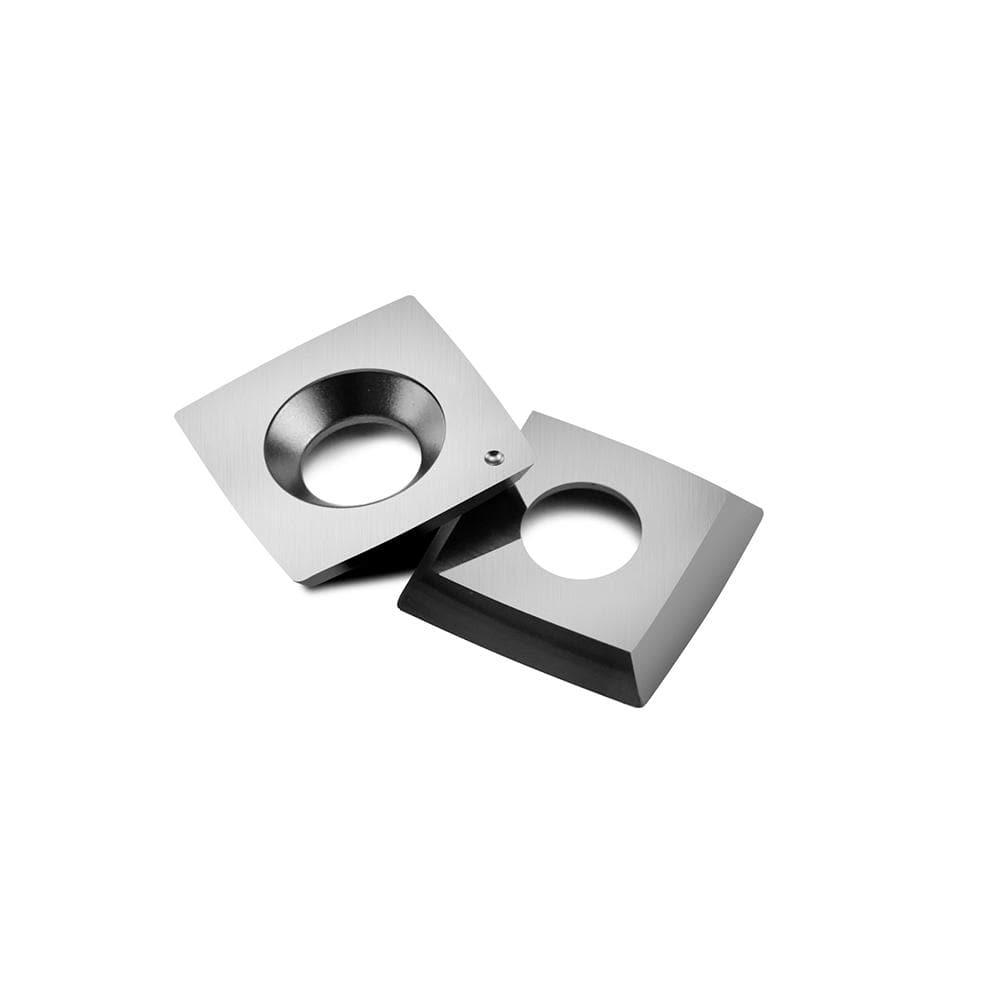 Carbide Insert Knife 15x15x2.5mm 30° R100 4R0.5 Helical Cutterhead 4 Edges