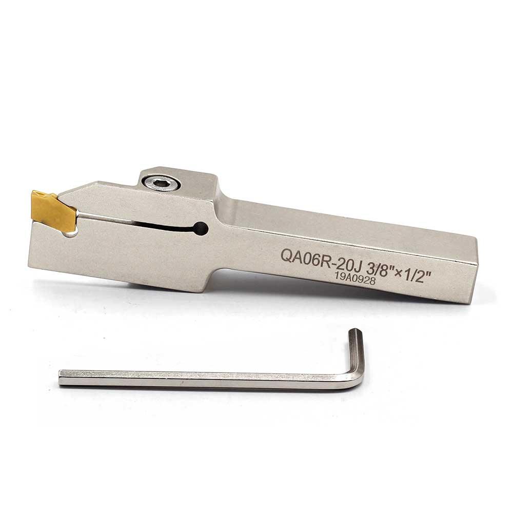 Indexable Lathe Parting Grooving Tool Holder GTN 2 Carbide Insert 3 8 x 1 2 Inch