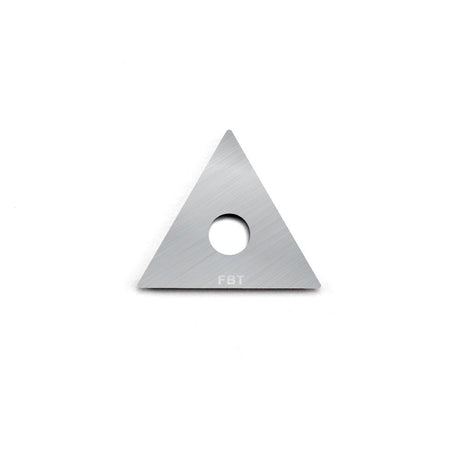 Cuchilla raspador de carburo de tungsteno, forma triangular