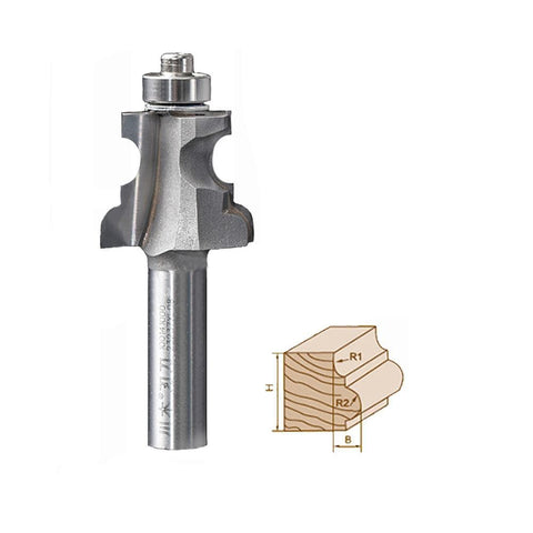 Palace Pattern Router Bit with Bearing