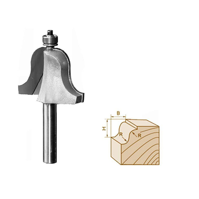 Ogee Router Bit Window Roman Ogee Biting Router Bit – FindBuyTool