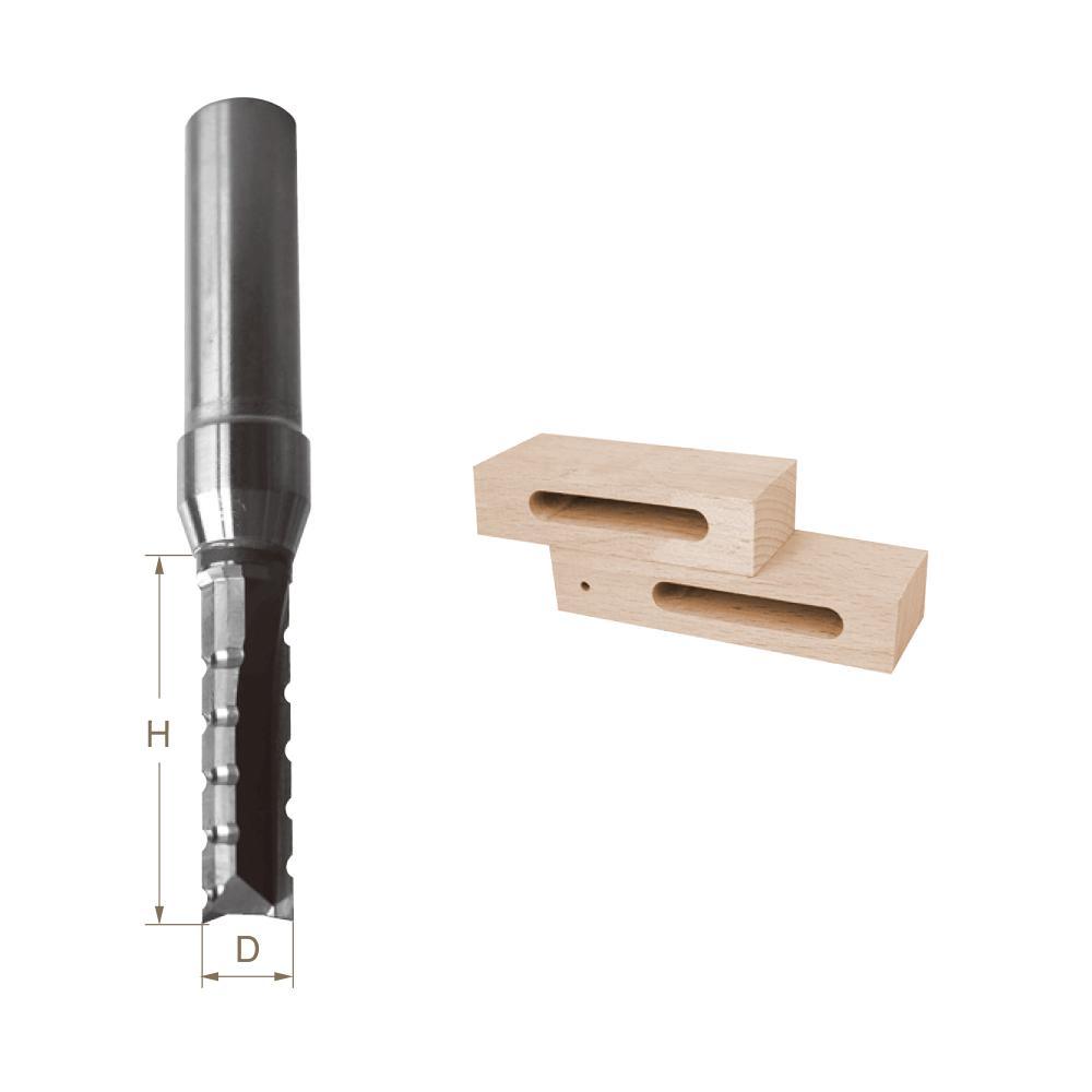 Slot Mortising Straight Router bit with Chip-Breaker – FindBuyTool