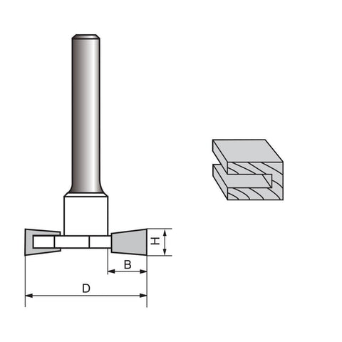 Undercut Router Bit Cut Slot & Undercut Router Bit – FindBuyTool